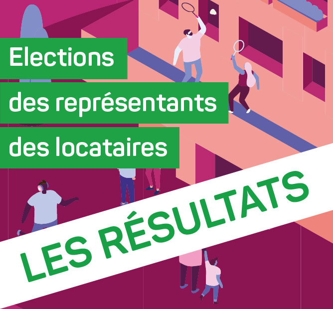 Les résultats des élections des représentants des locataires