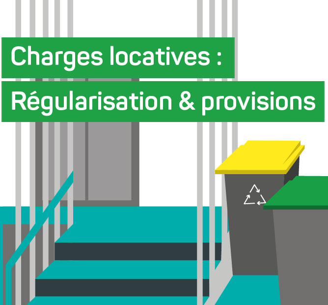Charges locatives : régularisation 2021 et provisions 2022