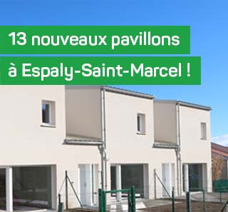 Nouveaux pavillons exemplaires à Espaly-Saint-Marcel !