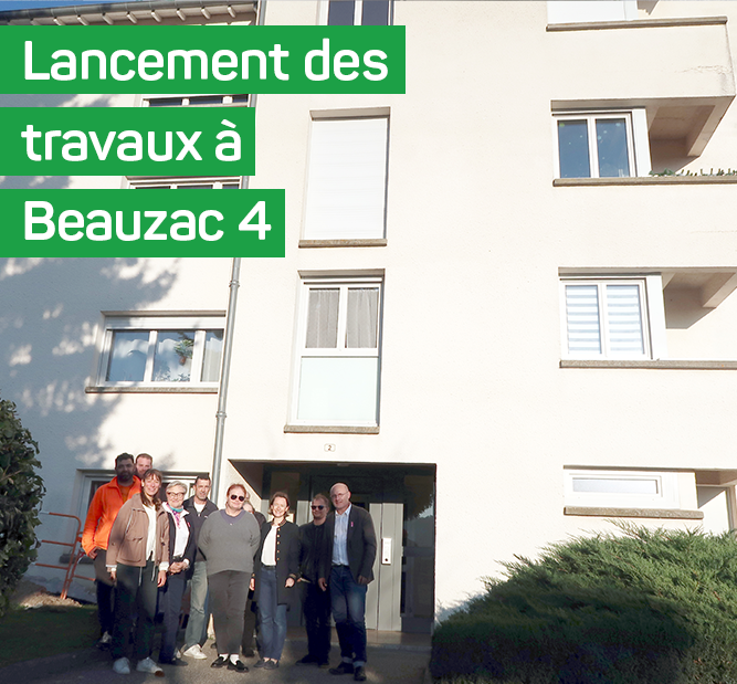 Beauzac : la réhabilitation de l’immeuble collectif à Chabanou démarre !